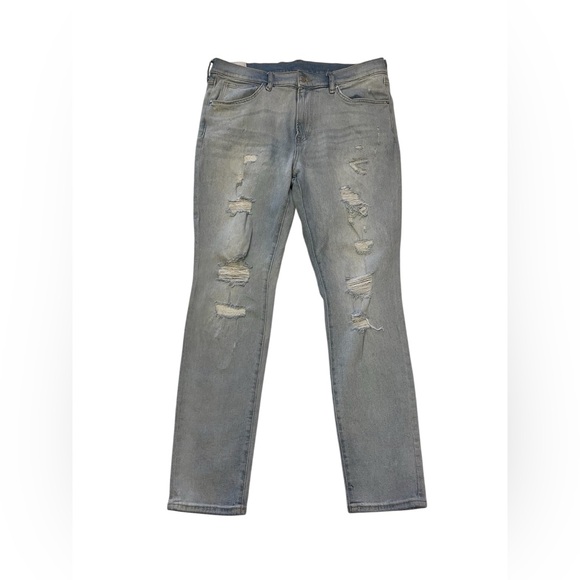 H&M Other - H&M Men's Slim Fit Distressed Jeans - Light Gray